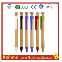 Bolígrafo de bambú para papelería ecológica